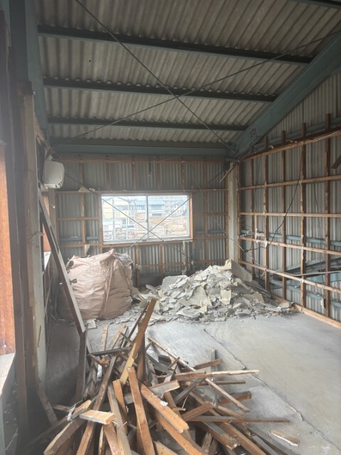 建屋解体工事